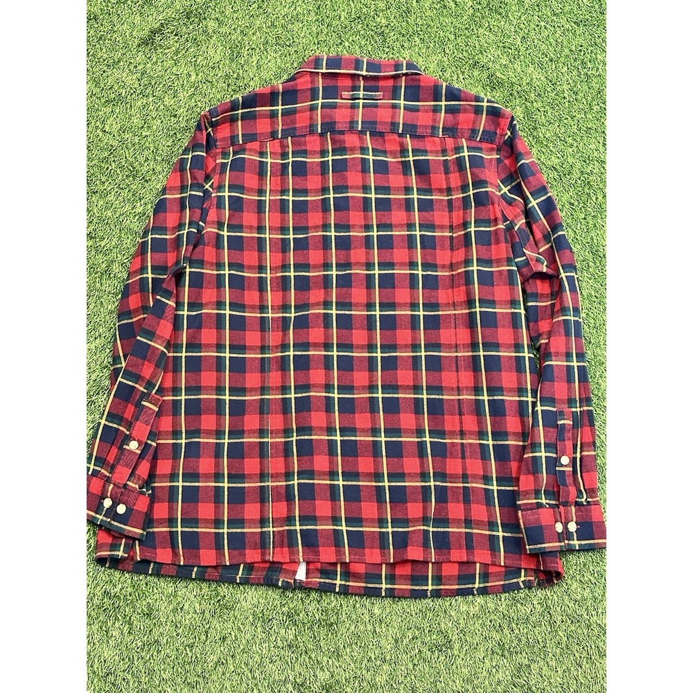 Duluth Trading Co Free Swingin' Flannel Shirt Womens‎ XL Plaid Casual 65505 NWT - Picture 2 of 16